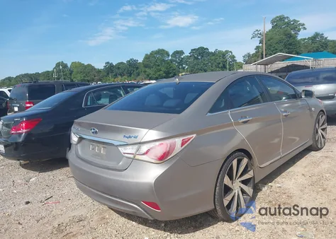 2012 Hyundai Sonata Hybrid from USA, damaged, VIN KMHEC4A40CA027781